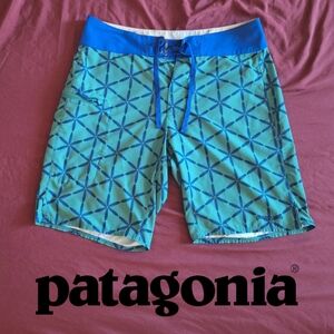 Patagonia Men's Stretch Planing 19" Board Shorts - Size 31 Swim Trunks